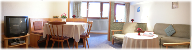 Ferienwohnung 1 - Wohnzimmer