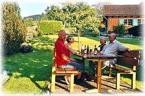 Gem�tlicher Garten zum Grillen